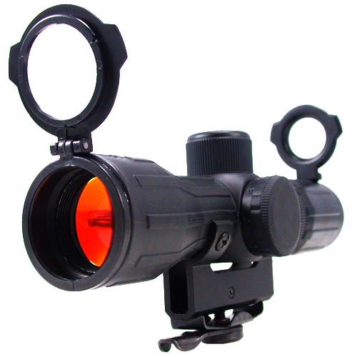 NcStar Illuminated Red/Green Scope 4x30E AR Mount SEECRAQ430R