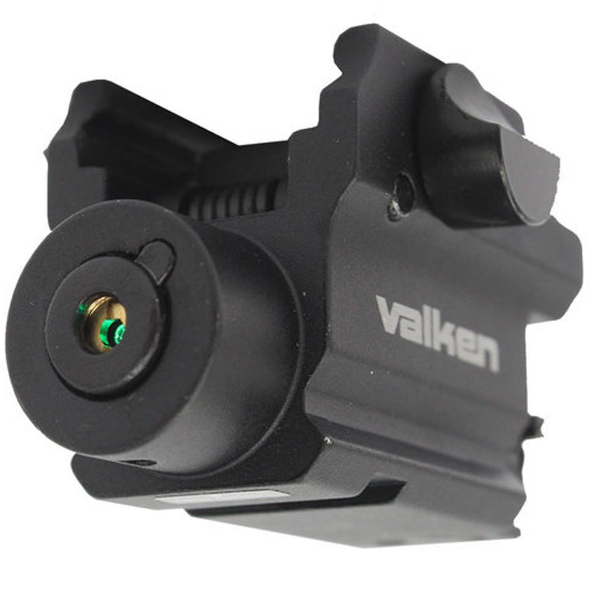 Valken Tactical Optics Green Laser Weaver Mount & Coiled Remote On/Off