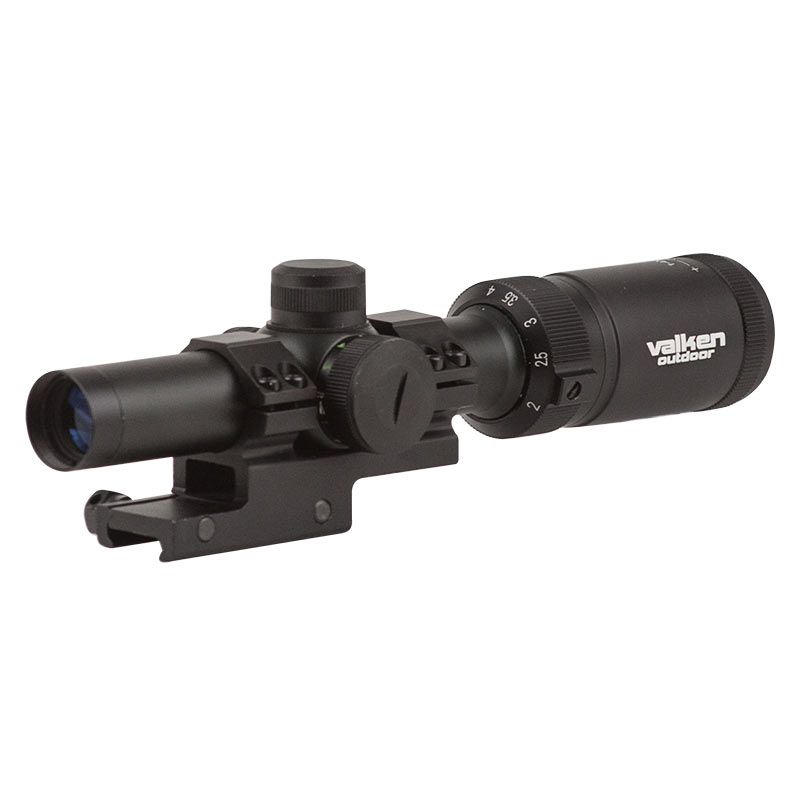 Valken Tactical Optics Scope 1-4X20 w/Mount Mildot Reticle