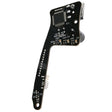 Back side of Genuine Shocker Paintball factory replacement part SP Shocker RSX XLS Main Circuit Board SHK117 on a white background.