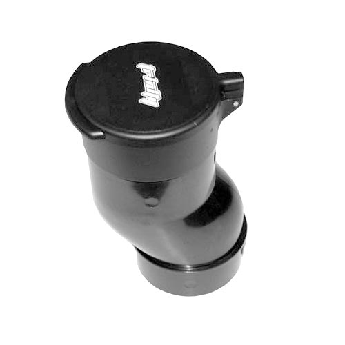 Trinity A5 Offset Hopper Elbow w/ Lid