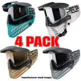 JT ProFlex 4 Goggle Bundle Teal Clear Brown Smoke Ice Series