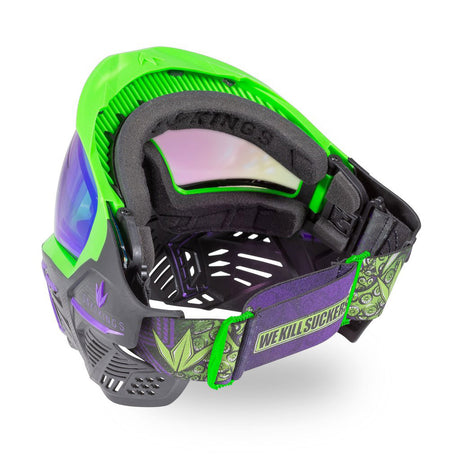 Bunker Kings CMD Thermal Paintball Goggles Sucker Tentacles