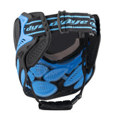 Blue and black Dye I3 Pro Paintball Goggle Glacier Cyan on a white background
