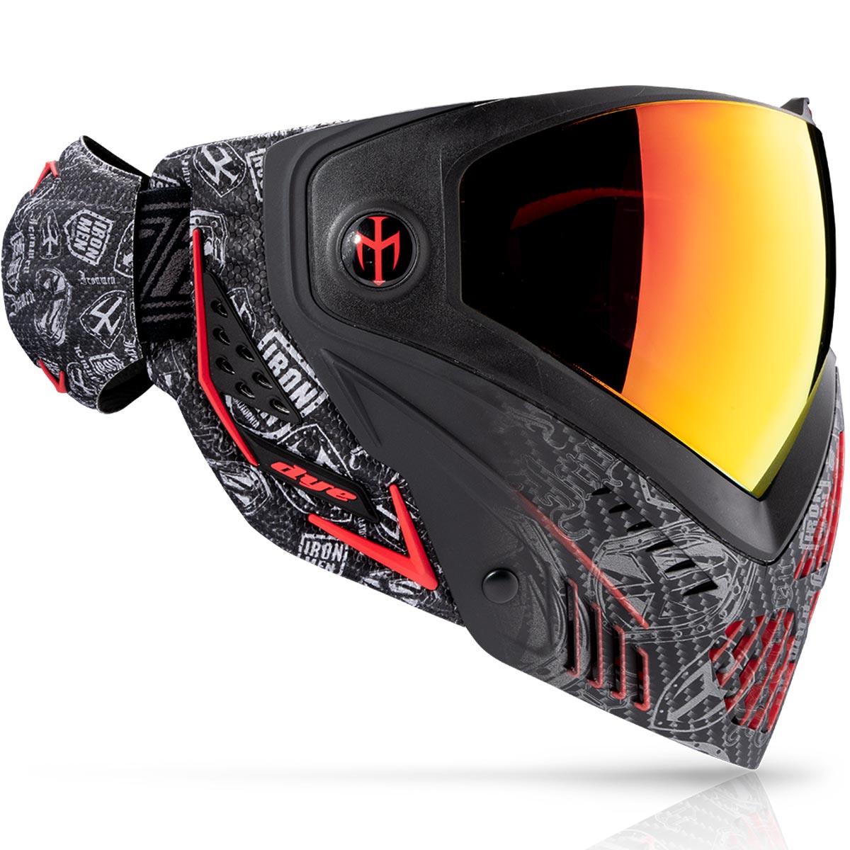 Dye I5 Paintball Mask IM Shields Black Red – DiscountPaintball.com