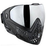 Dye I5 Paintball Goggle Dyecam Black Fade angled on a white background