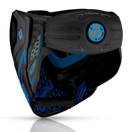 Back side Blue and Black Dye I5 Paintball Goggle Storm 2.0