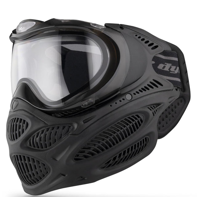 Black Dye I3 Pro Paintball Goggle Onyx on a white background