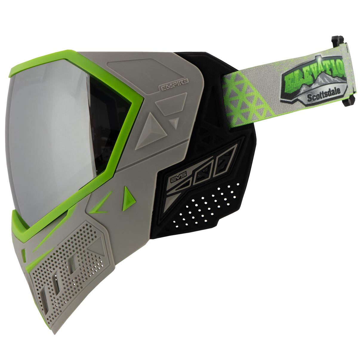 Empire EVS Thermal Paintball Goggles Team Edition Elevation Grey/Lime
