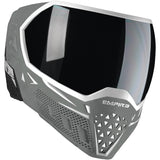 Empire EVS Paintball Mask White Grey with Extra Lens