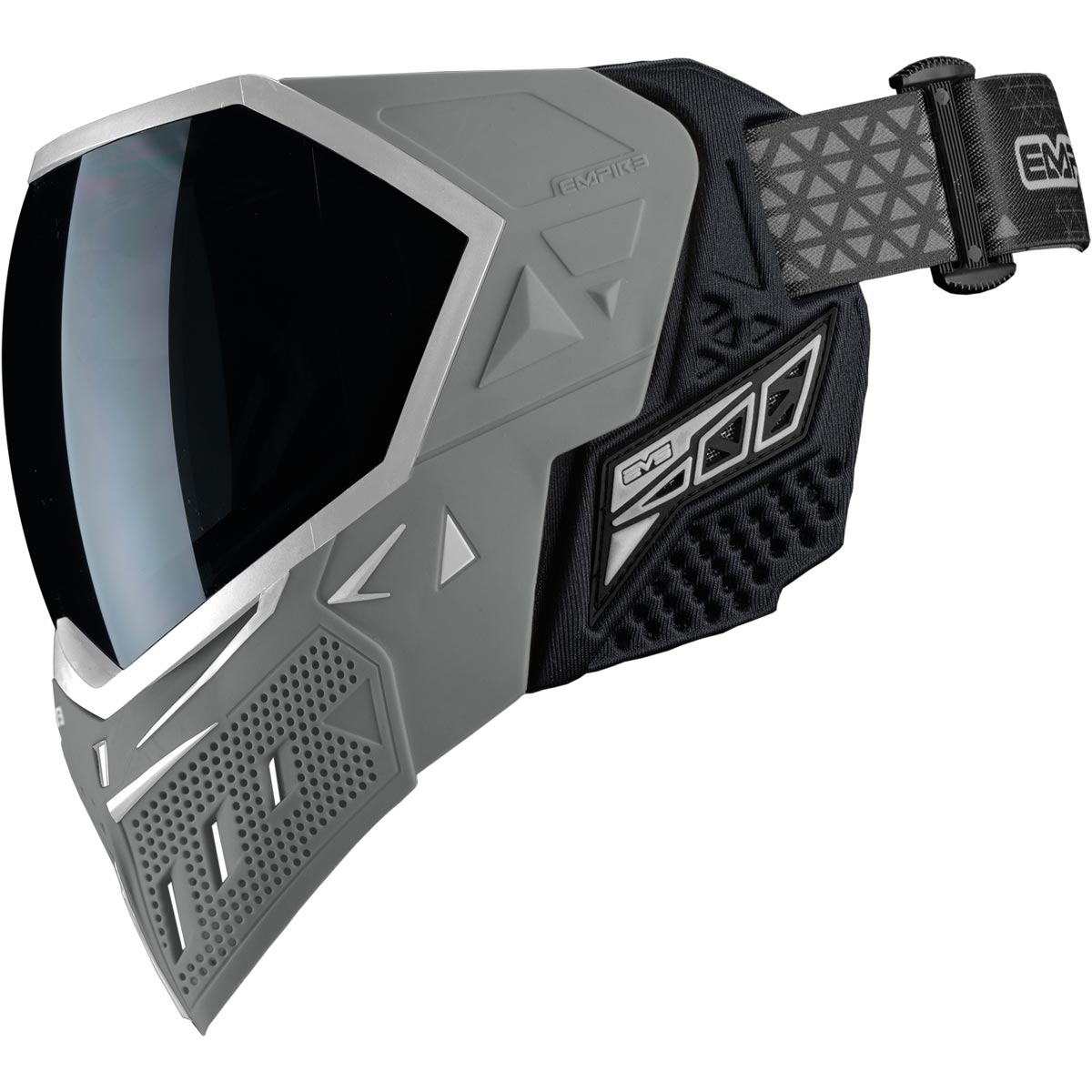 Empire EVS Paintball Mask White Grey with Extra Lens