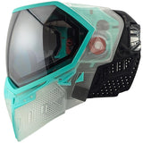 Empire EVS Goggle Clear Teal Silver Mirror Fade Lens for paintball