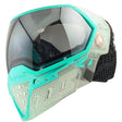 Empire EVS Goggle Clear Teal Silver Mirror Fade Lens for paintball