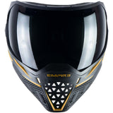 Empire EVS Paintball Mask Black Gold with Extra Lens