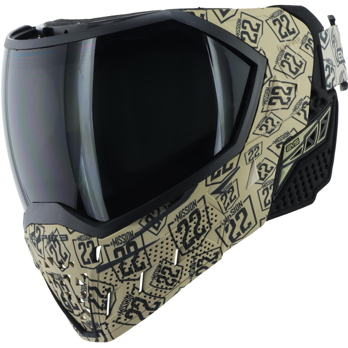 Empire EVS Paintball Mask Mission 22 With Extra Lens