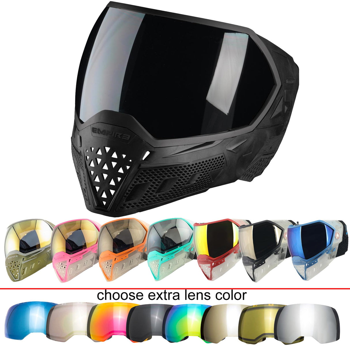Empire EVS Goggle holiday Bundle with extra lens