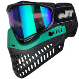 JT Proflex Throwback Custom Goggle Build Emerald Black