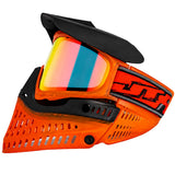 JT Tequila ProFlex Goggle orange side with lava lens