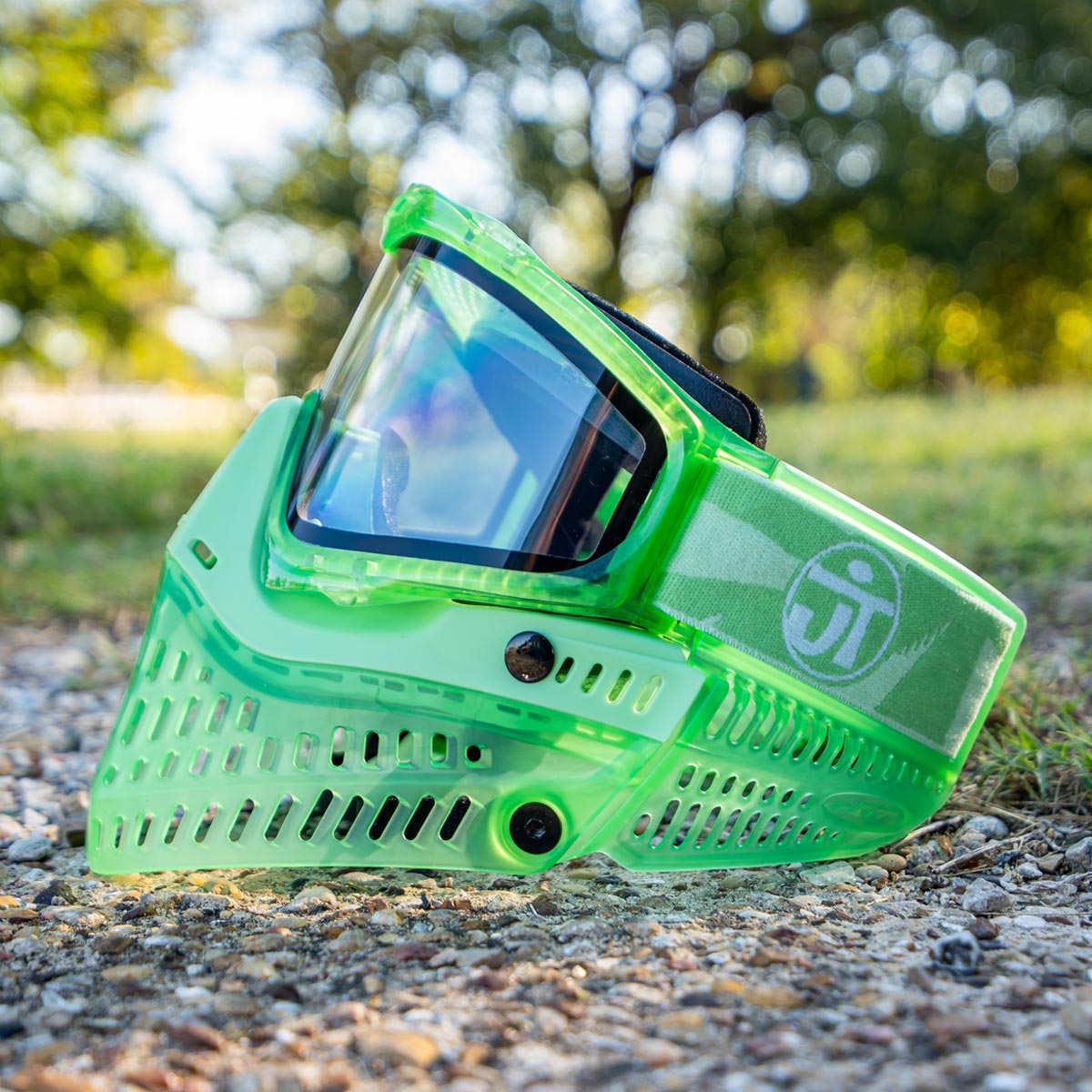 JT ProFlex Birthstone Ice August Peridot Goggle for paintball