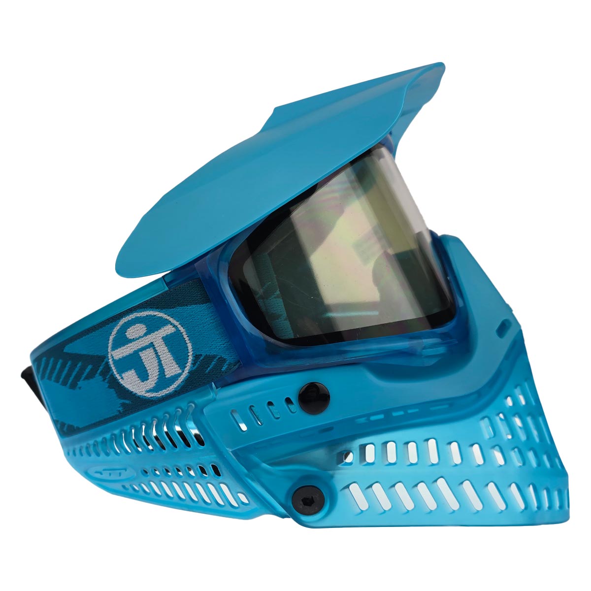 JT ProFlex Birthstone Ice December Turquoise Goggle right side