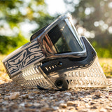 JT Ice Stratus Smoke ProFlex Goggle right side in full sun