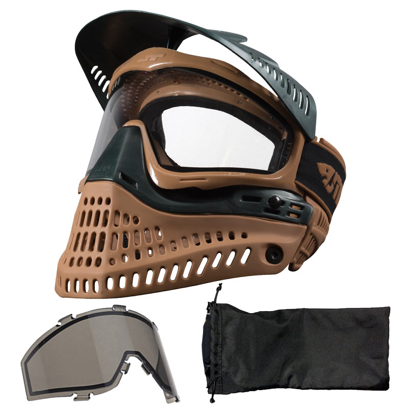 JT Spectra Proflex LE 2.0 Paintball Thermal Goggle Tactical Brown Black