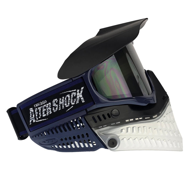 JT ProFlex Goggle LE Aftershock Team Edition side on a white backgound
