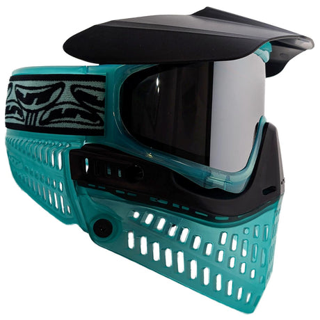 JT Proflex Teal Ice Goggle right side view