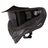 Black HK Army HSTL Thermal Paintball Goggle mask with a smoke lens and white AH logo on the side, shown against a plain white background.