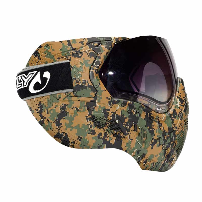 SLY Profit Thermal Paintball Goggles Full Camo MARPAT