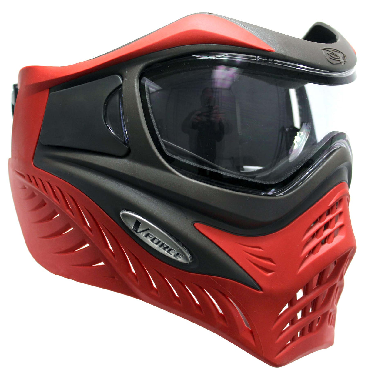 VForce Grill Paintball Mask Thermal Grey Red Scarlet