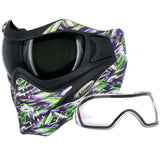 VForce Grill SE Spangled Villian Mask w Smoke and Clear Lens