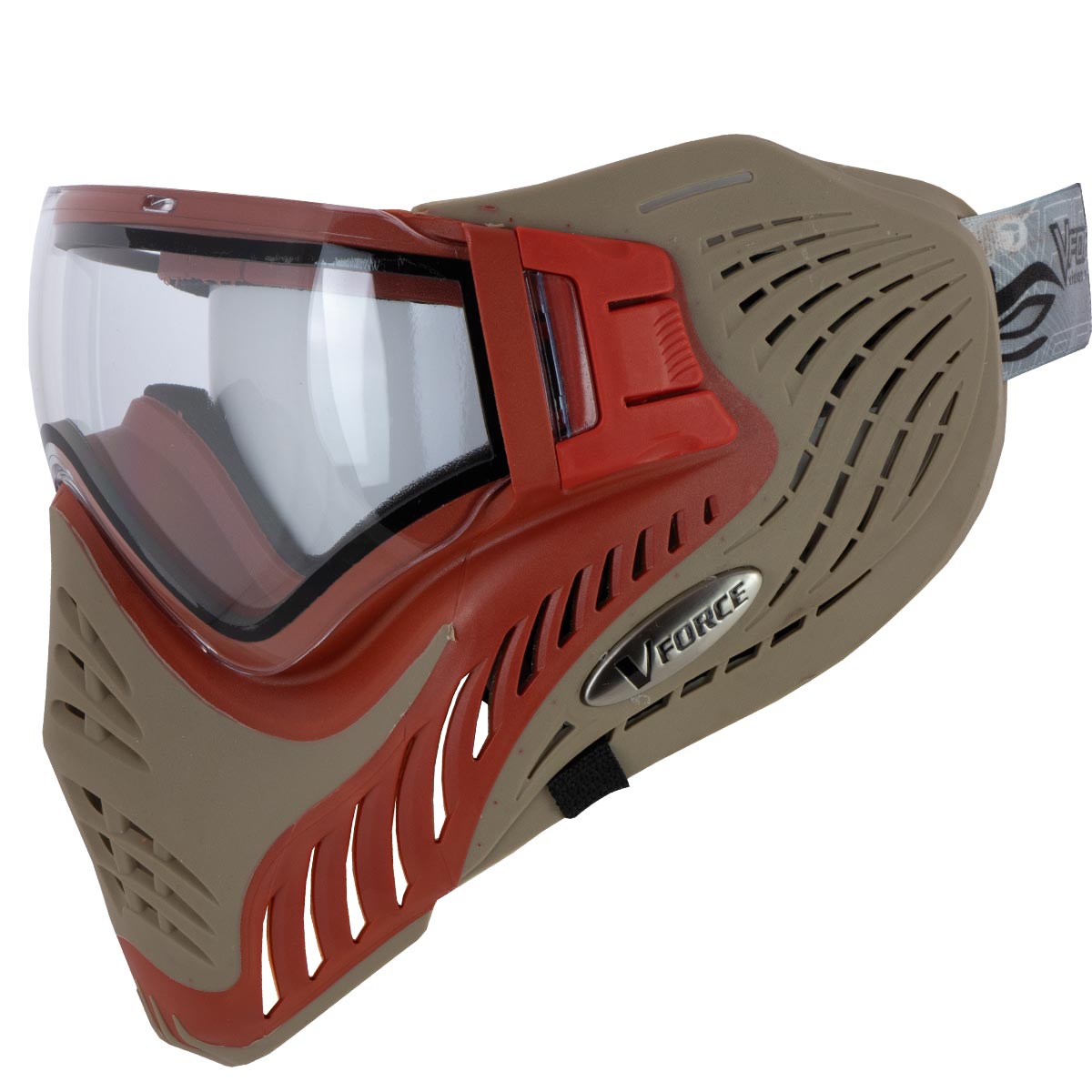 VForce Profiler Paintball Mask Thermal Red Tan