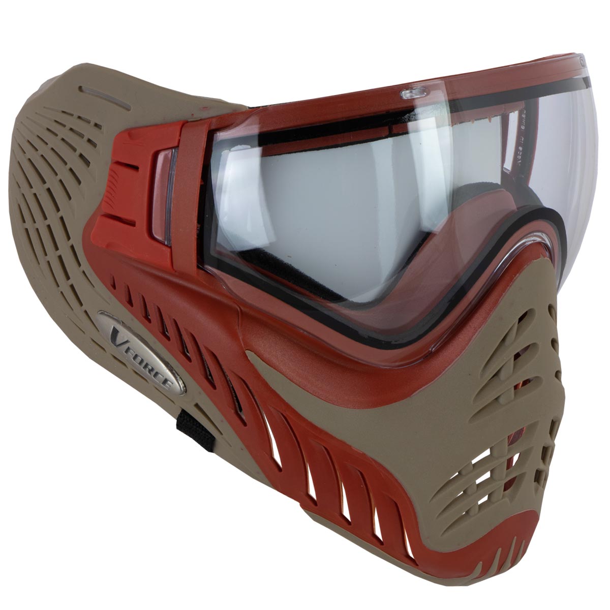 VForce Profiler Paintball Mask Thermal Red Tan