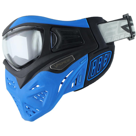 VForce Grill 2.0 Paintball Mask Azure Black Blue