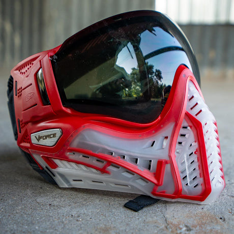 VForce Profiler 2.0 Fighter Goggle Red front view