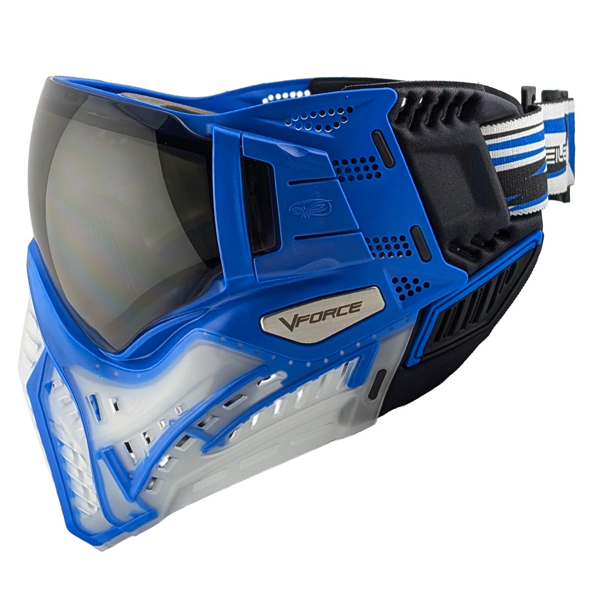VForce Profiler 2 Fighter Iceman Blue showing strap from right side