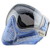 Left side angle VForce Profiler 2.0 Birthstone Limited Edition Paintball Goggle Blue, clear and black March Aquamarine