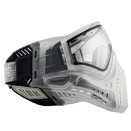 Right side VForce Profiler 2.0 Birthstone Limited Edition Paintball Goggle clear and black April Diamond