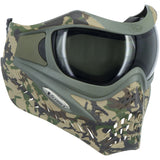 VForce Grill SE Woodlands Camo Mask w Smoke and Clear Lens
