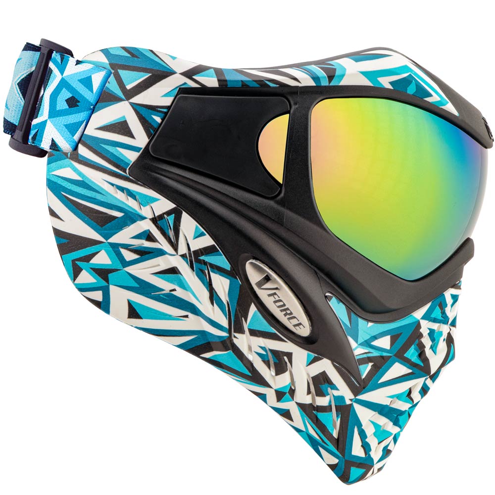 VForce Grill SE Angler Aqua Thermal Paintball Mask
