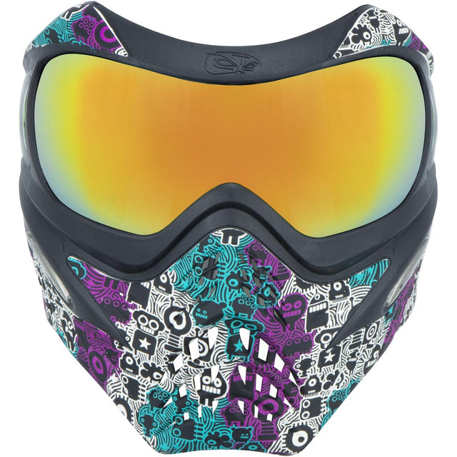 VForce Grill SE Robowave Paintball Mask w HDR and Clear Lens