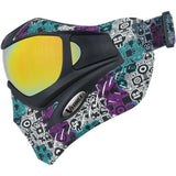 VForce Grill SE Robowave Paintball Mask w HDR and Clear Lens