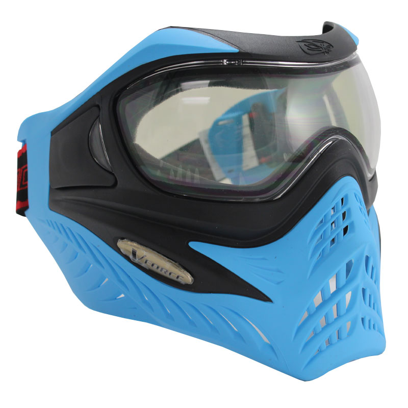 VForce Grill Paintball Mask Thermal SC Black/Blue