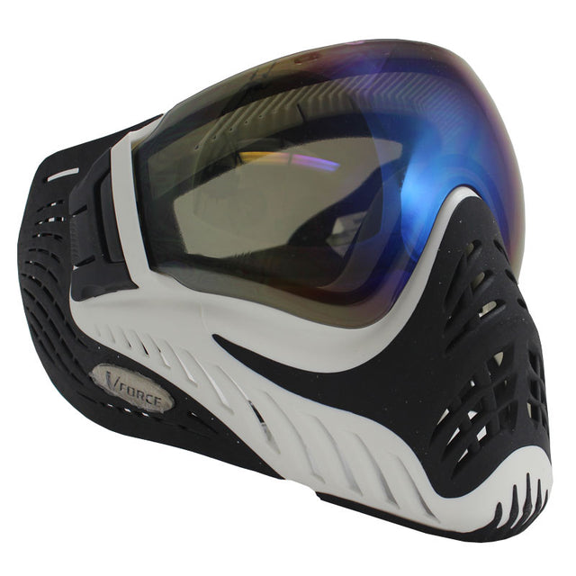 VForce Profiler Paintball Mask SC White/Black Thermal Mirror Lens