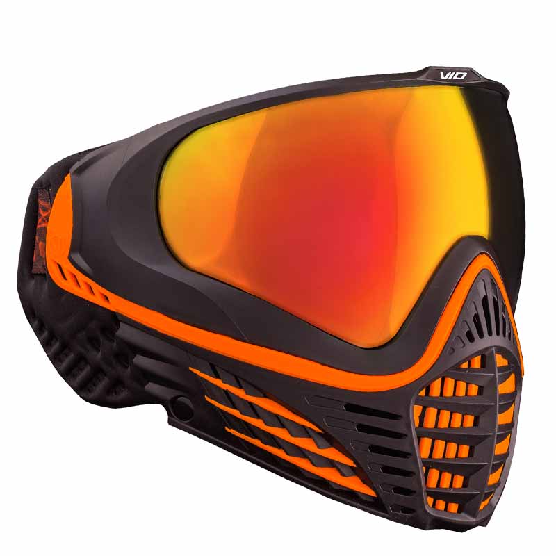 Virtue VIO Contour Thermal Paintball Goggle - Black Amber