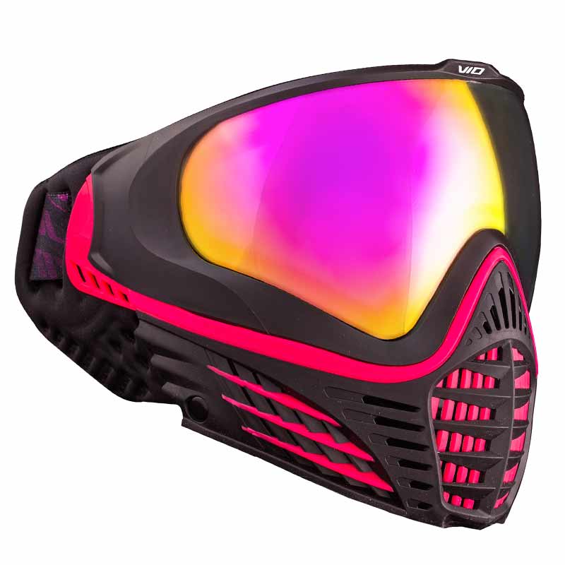 Virtue VIO Contour Thermal Paintball Goggle - Black Ruby