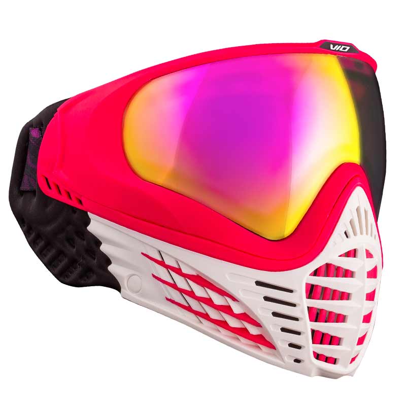 Virtue VIO Contour Thermal Paintball Goggle - White Ruby