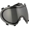 Smoke Dye i3 Pro lens for paintball goggle on a white background
