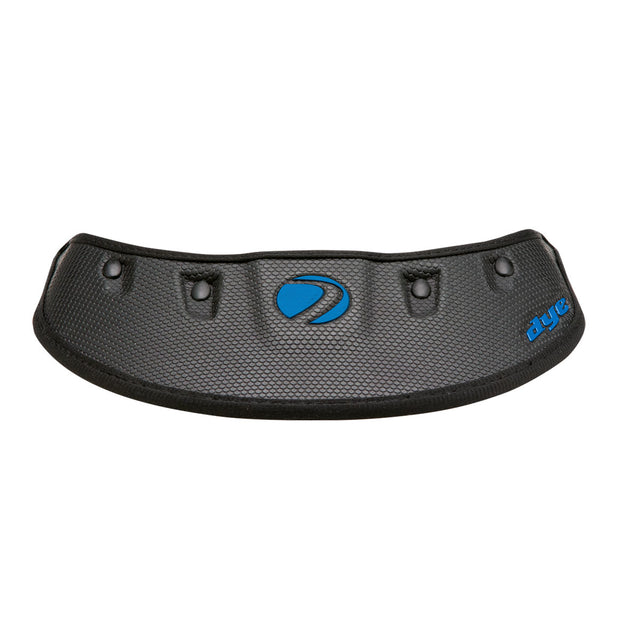 front of black blue Paintball goggle Dye Wing Visor I4 I5 Black Cyan